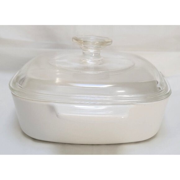 Vintage Corning Ware Wildflower 1 Quart Casserole Dish A-1-B with Matching Lid - Picture 2 of 11